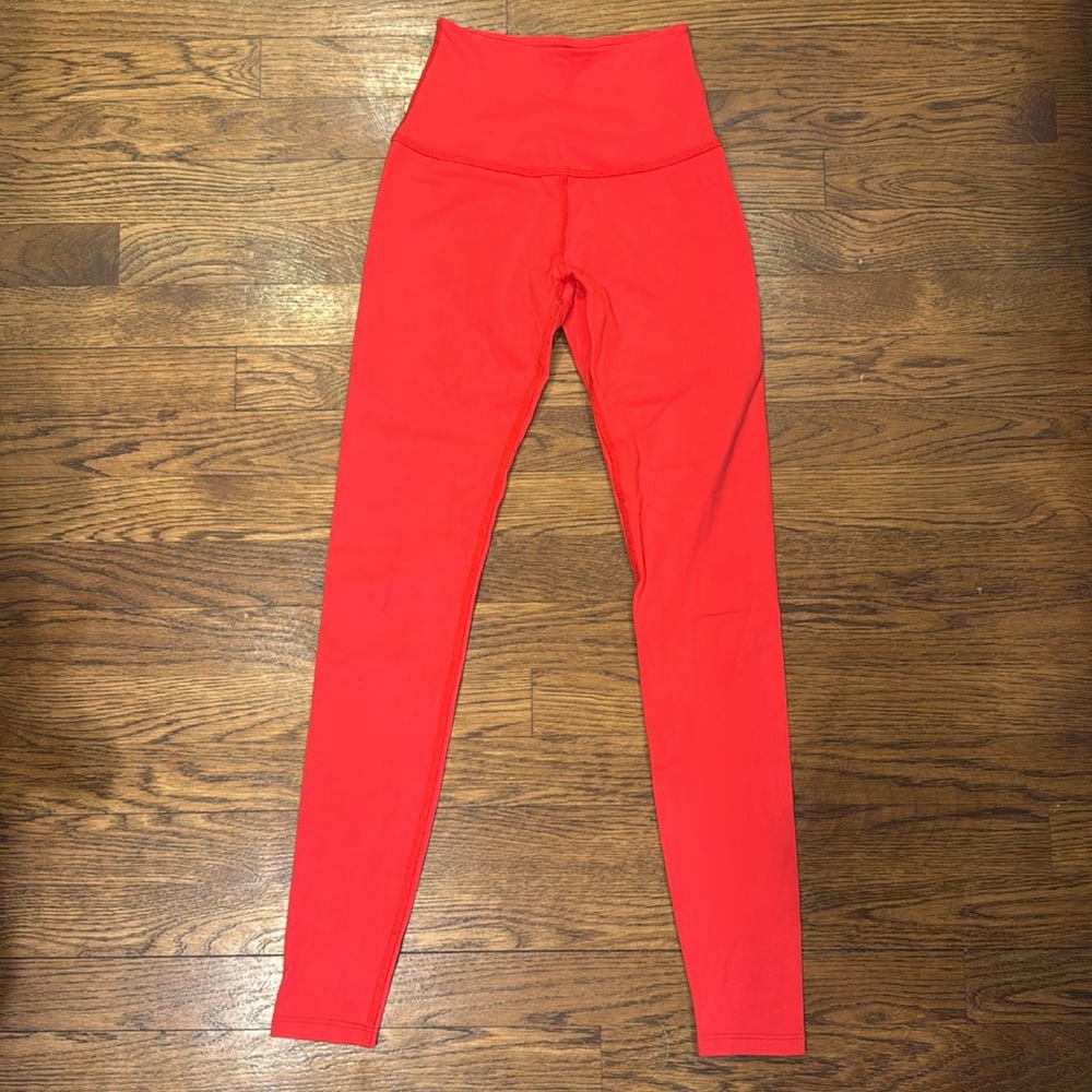 Beyond Yoga Women’s High Waisted Leggings Red XS